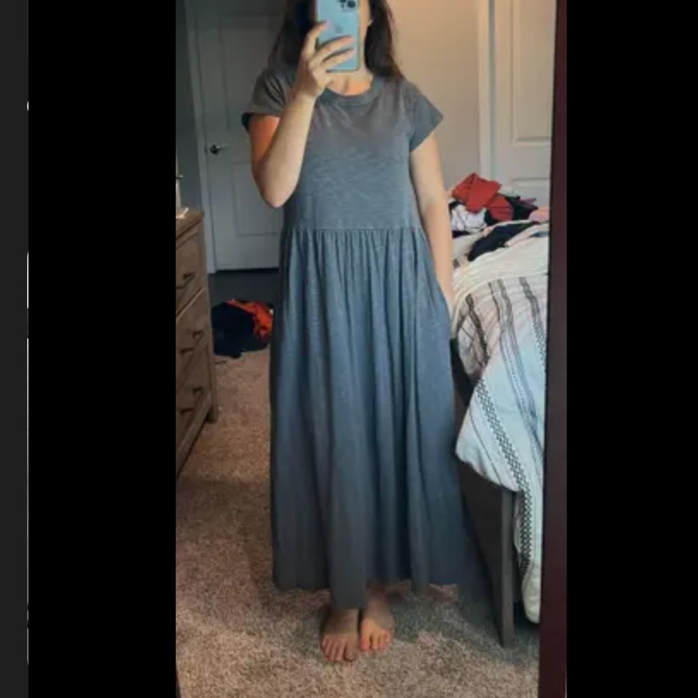 Universal Thread Charcoal Maxi Dress